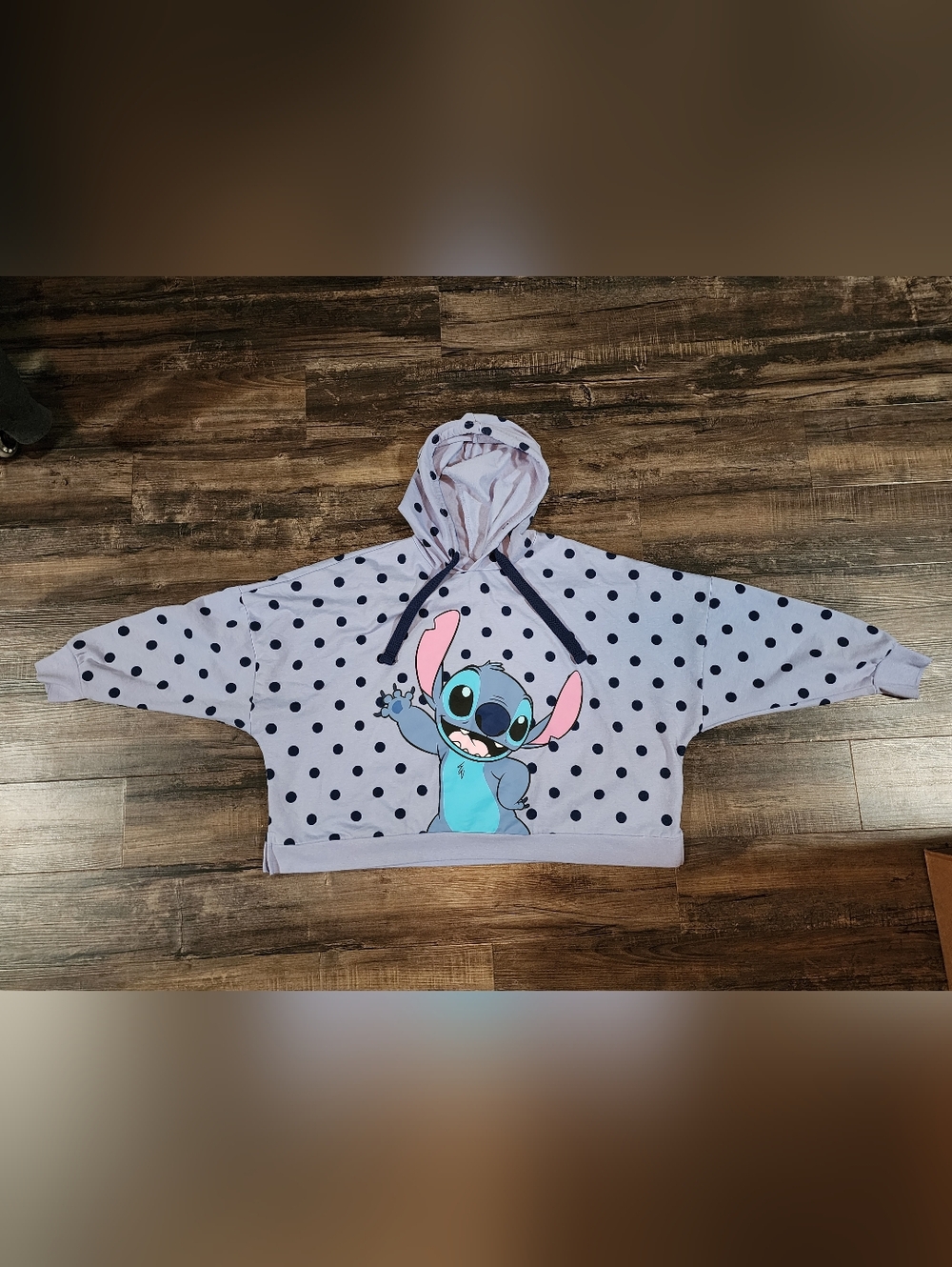 Oversized Croppes Lilo & Stitch Hoodie XXL
